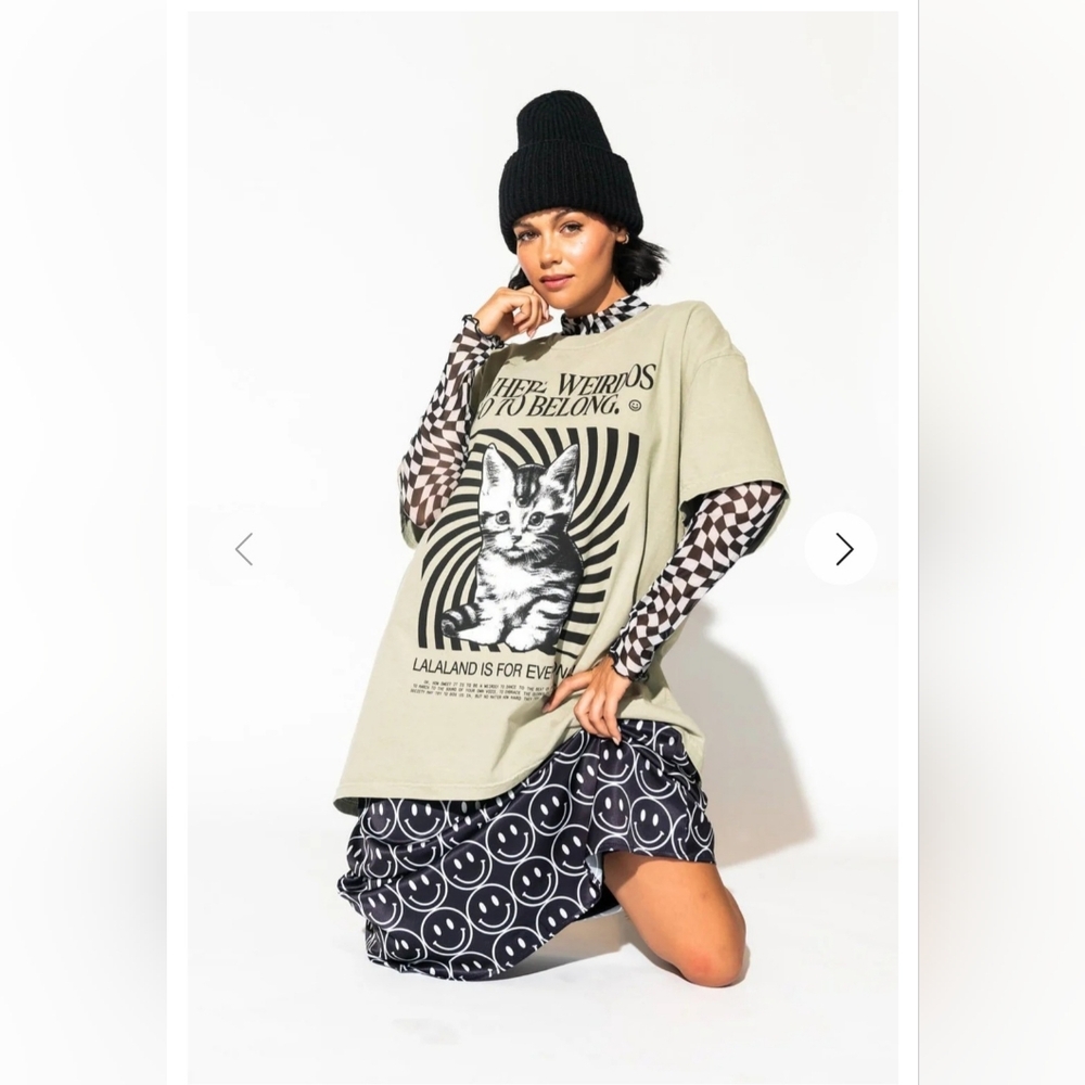Dressed in Lala Oversized Tee - S/M